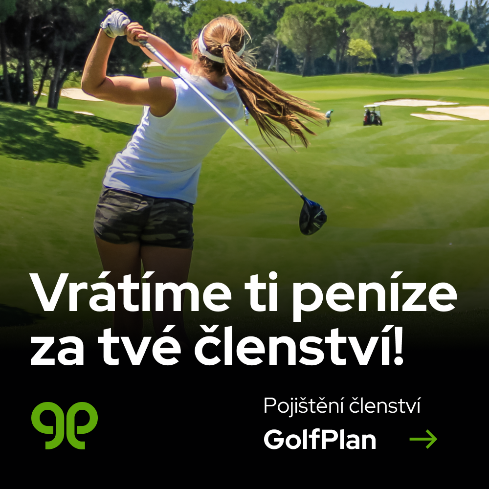 GolfPlan pojištění 11 - Vrácení popatků a zaplaceného golfového členství pokud golfista nehraje